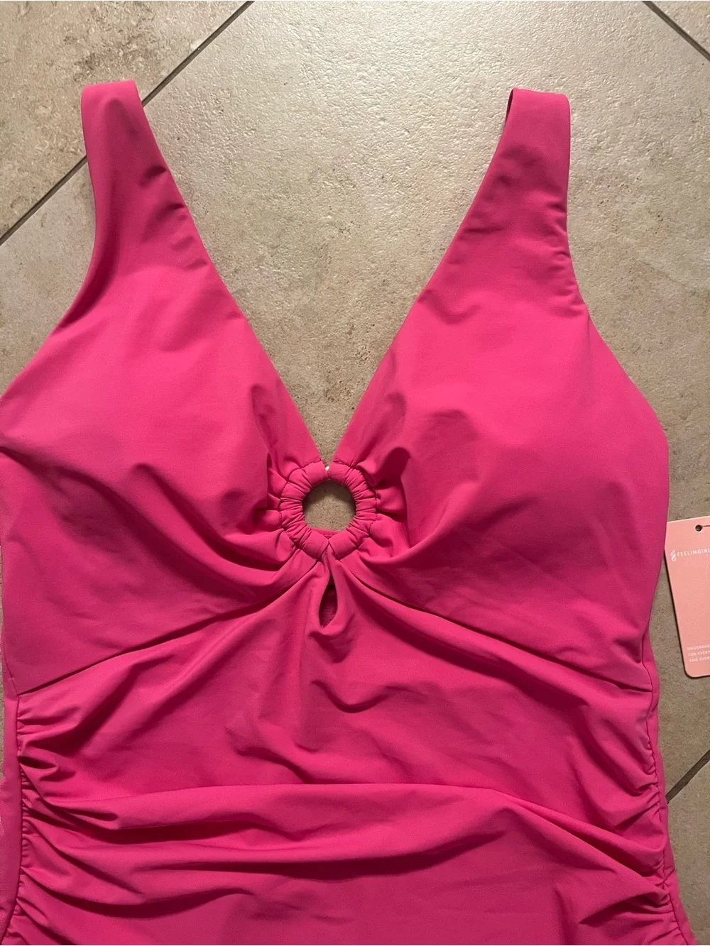 Feelingirl Ruched Sculpting Swimsuit